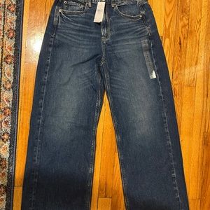 American Eagle AE Super High Rise Baggy Wide Leg